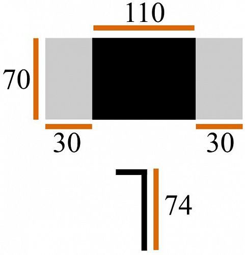 Стол СИЭТЛ 70/110 ДГ (ВИСТА) фото 2 Стол СИЭТЛ 70/110 ДГ (ВИСТА) фото 2