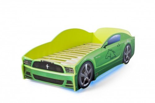 Кровать-машина "Мустанг" LIGHT фото 4
