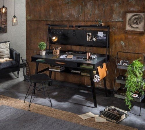 Надстройка к письменному столу "Dark Metal" фото 3 Надстройка к письменному столу "Dark Metal" фото 3