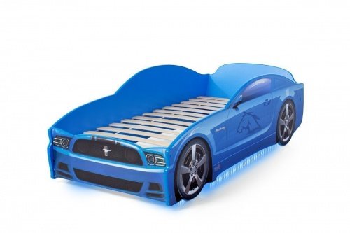 Кровать-машина "Мустанг" LIGHT фото 6