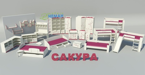 Тумба САКУРА Т40-1Д0 фото 3