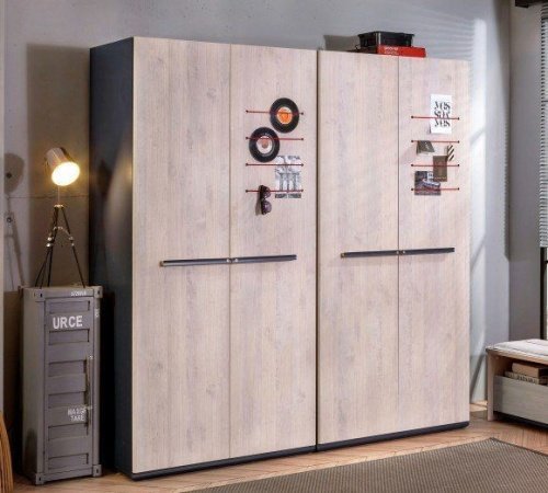 Шкаф 2-х дверный "Trio" фото 2 Шкаф 2-х дверный "Trio" фото 2