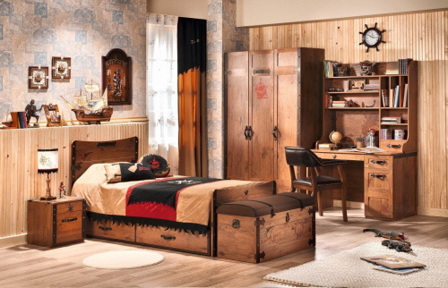 Коллекция детской мебели Black Pirate Коллекция детской мебели Black Pirate