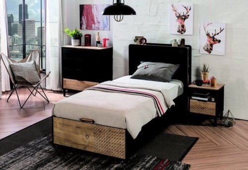 Прикроватная тумба "Black" фото 3 Прикроватная тумба "Black" фото 3