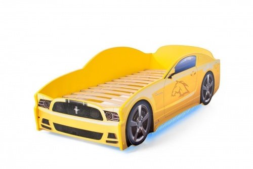 Кровать-машина "Мустанг" LIGHT фото 2